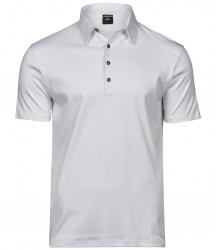 Image 3 of Tee Jays Pima Cotton Interlock Polo Shirt