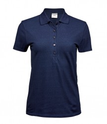 Image 8 of Tee Jays Ladies Luxury Stretch Polo Shirt