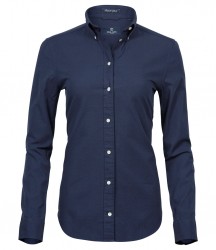 Image 3 of Tee Jays Ladies Perfect Long Sleeve Oxford Shirt