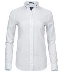 Image 4 of Tee Jays Ladies Perfect Long Sleeve Oxford Shirt