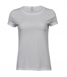 Image 4 of Tee Jays Ladies Roll-Up T-Shirt