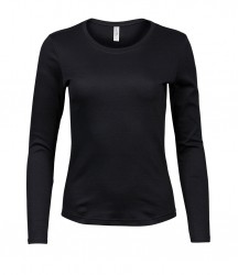 Image 2 of Tee Jays Ladies Long Sleeve Interlock T-Shirt