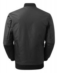 Image 1 of Delta plain bomber jacket