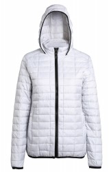Image 2 of Women's honeycomb hooded jacket