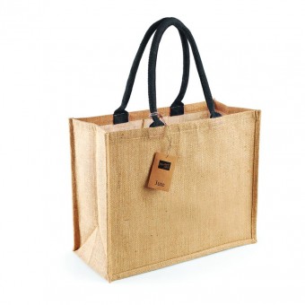Image 6 of Westford Mill Jute Classic Shopper