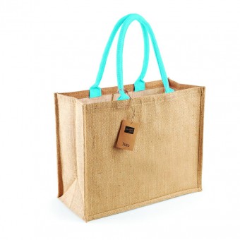 Image 10 of Westford Mill Jute Classic Shopper