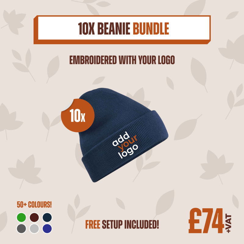 View our 10 Beanie Bundle, Price-£74.00 exc. VAT