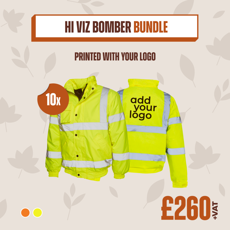 View our Hi Viz Bomber Bundle, Price-£260.00 exc. VAT
