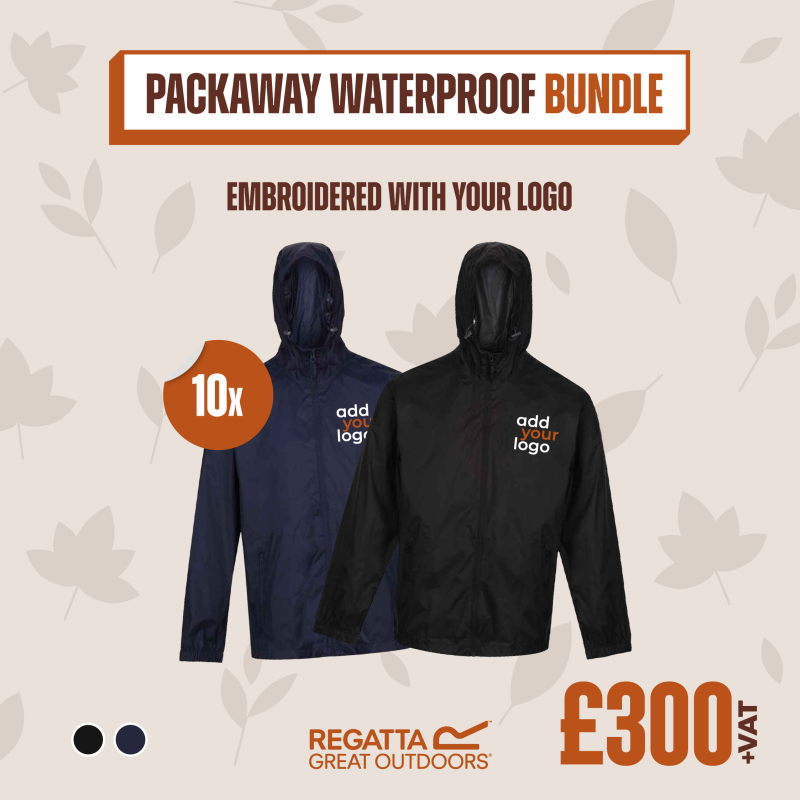 View our Packaway Waterproof Bundle, Price-£300.00 exc. VAT