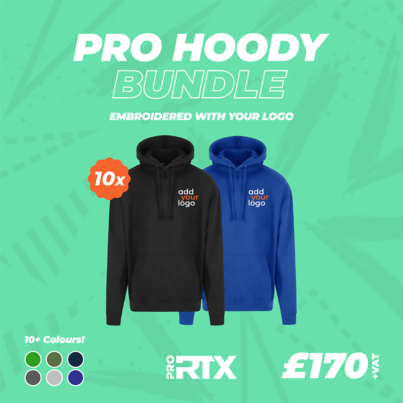 View our Pro RTX Hoody Bundle, Price-&pound;170.00&nbsp;exc. VAT