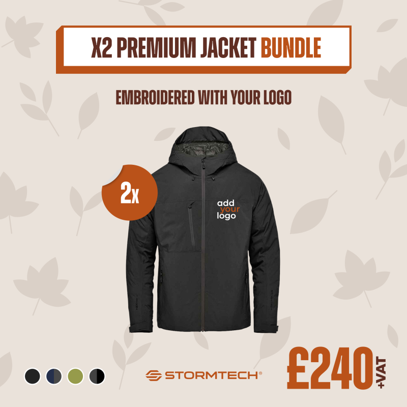 View our X2 Premium Jacket Bundle, Price-£240.00 exc. VAT