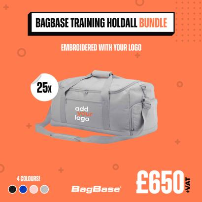 25 Bagbase Training Holdall Bundle