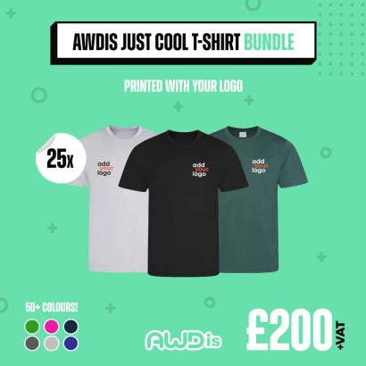 25 AWDis Cool Tec T-Shirts