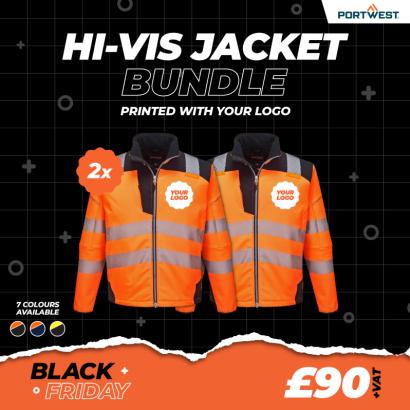 Portwest Hi-Vis Jacket Bundle 2