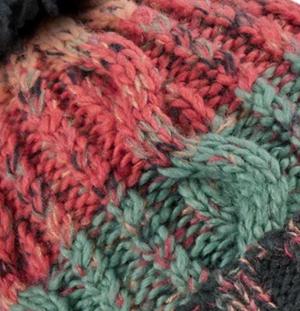 Beechfield Corkscrew Pom Pom Beanie
