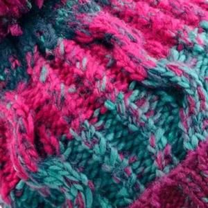 Beechfield Corkscrew Pom Pom Beanie