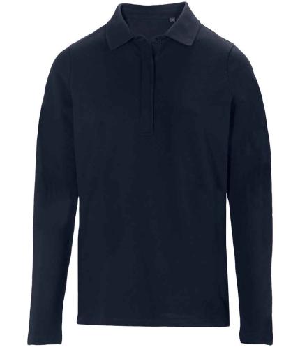 NEOBLU Ladies Owen Long Sleeve Piqué Polo Shirt