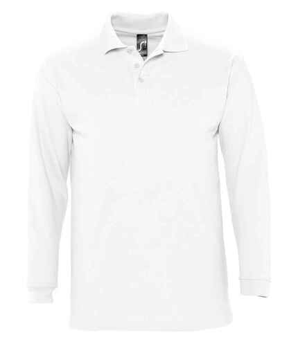 SOL'S Winter II Long Sleeve Cotton Piqué Polo Shirt