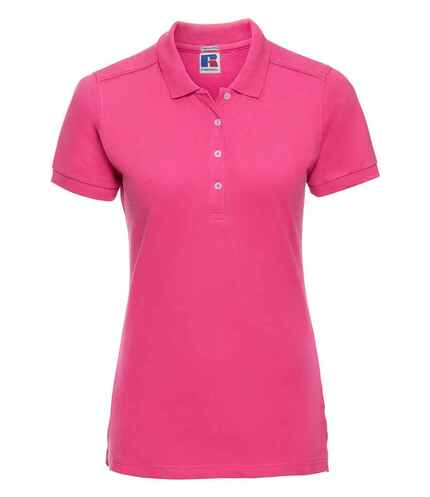 Russell Athletic Ladies Stretch Piqué Polo Shirt
