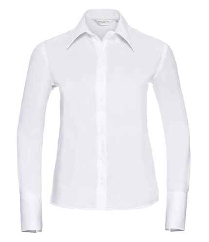 Russell Collection Ladies Long Sleeve Ultimate Non-Iron Shirt