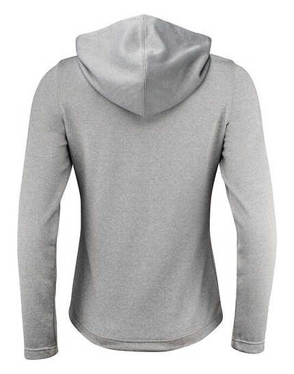 Ladies Layback F/z Hoodie