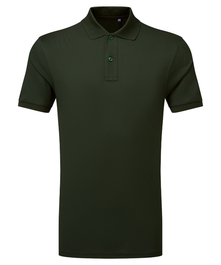 Cationic Recycled Polyester Polo