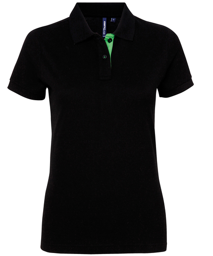 Women's Contrast Polo