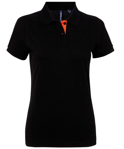 Women's Contrast Polo