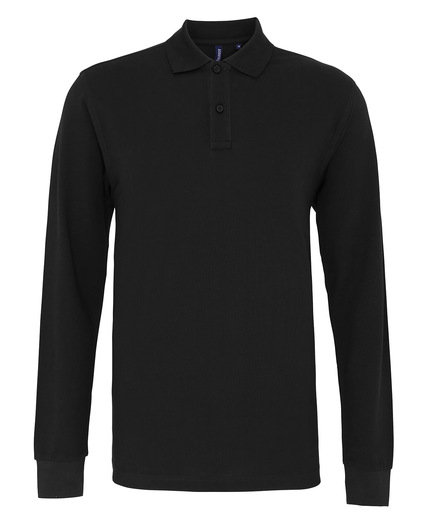 Men's Classic Fit Long Sleeved Polo