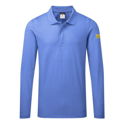 Anti-Static ESD Polo Shirt L/S