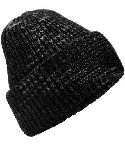 Beechfield Chunky Knitted Patch Beanie