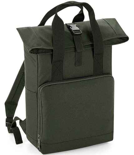 BagBase Recycled Twin Handle Roll-Top Backpack