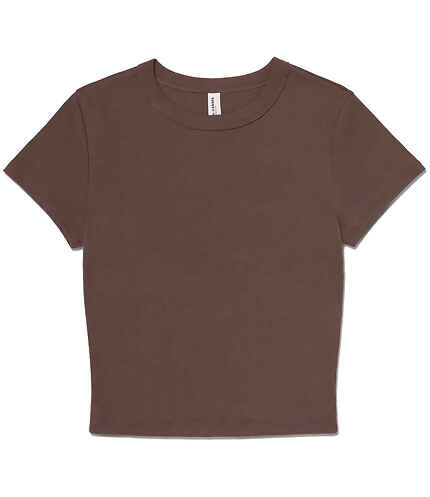 Bella Ladies Micro Rib Baby T-Shirt