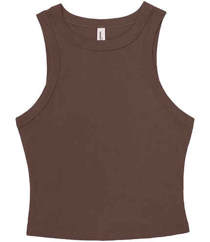 Bella Ladies Micro Rib Racer Tank Top