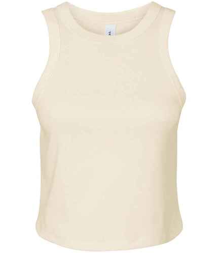 Bella Ladies Micro Rib Racer Tank Top