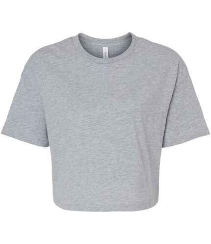 Bella Ladies Jersey Cropped T-Shirt