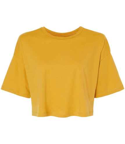 Bella Ladies Jersey Cropped T-Shirt