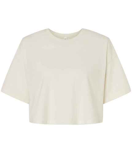 Bella Ladies Jersey Cropped T-Shirt