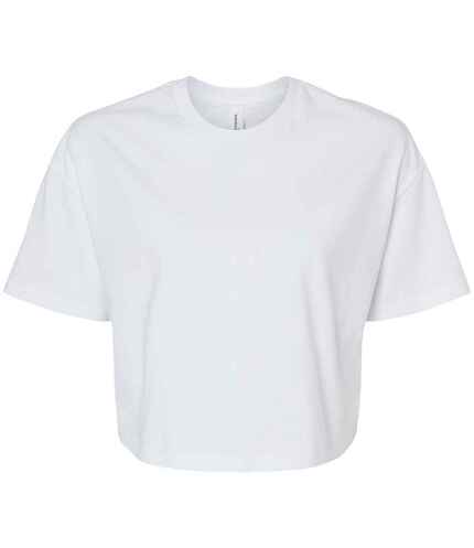Bella Ladies Jersey Cropped T-Shirt