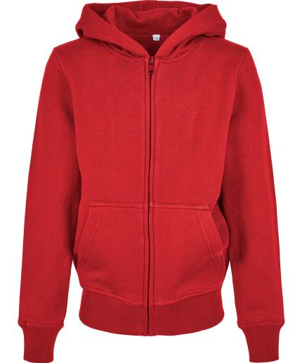 Organic Kids Basic Zip Hoodie