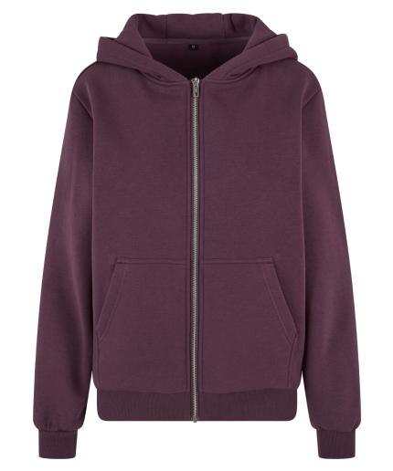 Womens Fluffy Zip Hoodie