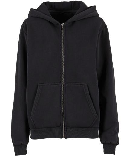 Womens Vintage Heavy Zip Hoodie
