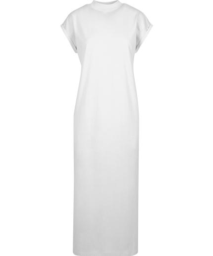 Womens Long Extended Shoulder Dress