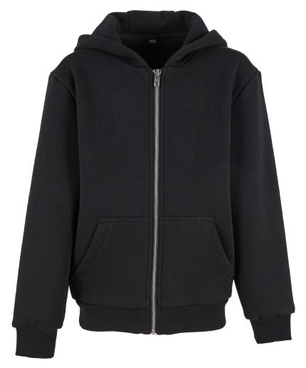 Kids Fluffy Zip Hoodie