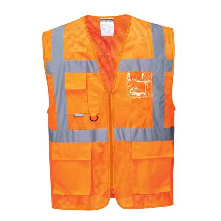 Athens Hi-Vis Mesh Executive Vest 