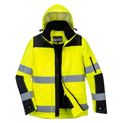 Hi-Vis 3-in-1 Contrast Winter Pro Jacket 