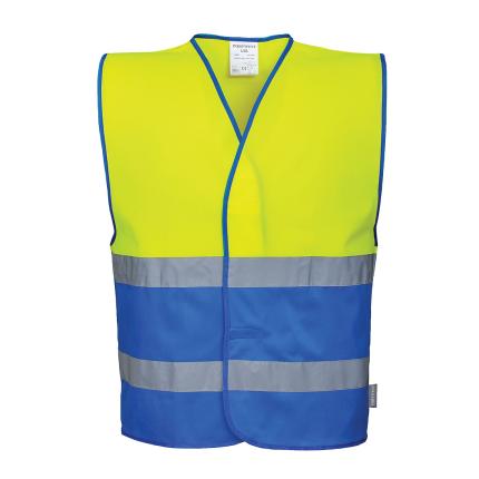 Hi-Vis Two Band Contrast Vest 