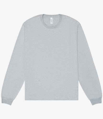 Canvas Unisex Heavyweight Long Sleeve Boxy T-Shirt