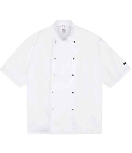 Dennys Long Sleeve Press Stud Chef's Jacket
