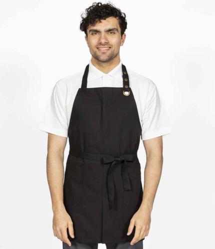 Dennys Canvas Apron with Front Split